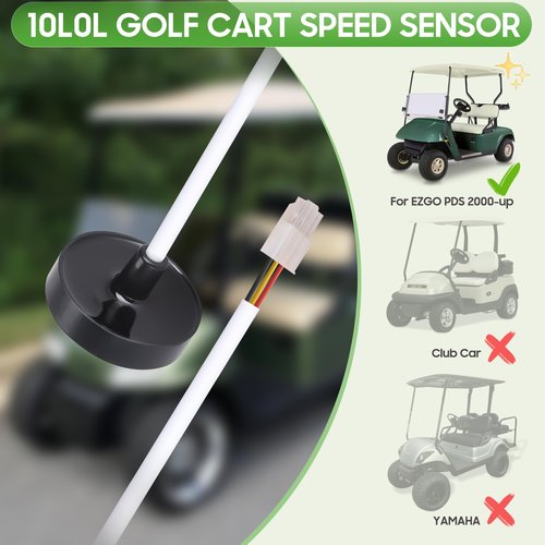 10L0L Golf Cart Speed Sensor for EZGO PDS 36 Volt Electric Carts 2000 up Replace OEM73327G01