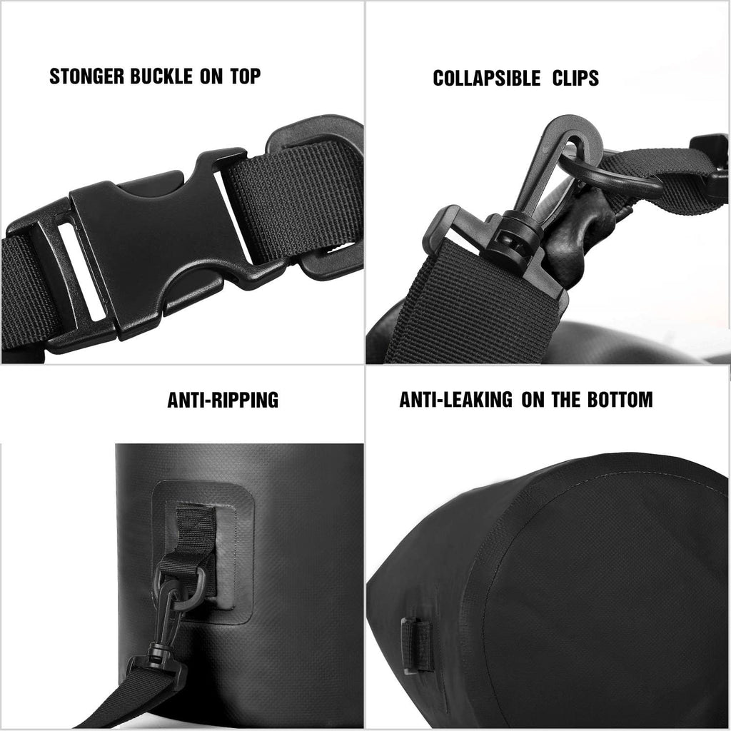 Unigear Waterproof Dry Bag - Lightweight Floating Design for Kayaking, Boating, Fishing | 2L to 40L Sizes
