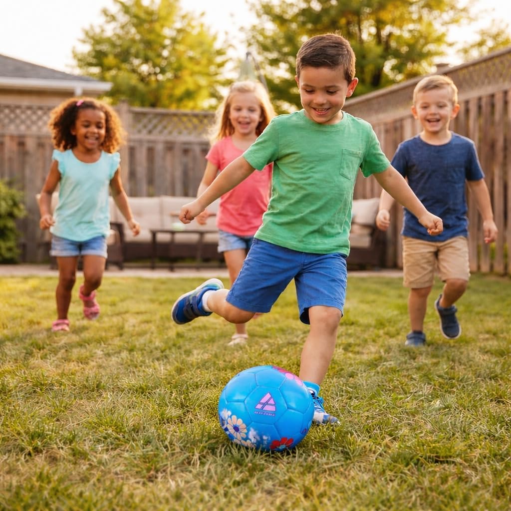 Vizari Soccer Ball - Durable Match & Practice Ball for Youth, Adults & Kids | Sizes 3, 4, 5