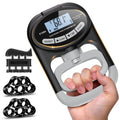 Grip Strength Tester Trainer Dynamometer - Hand Grip Dynamometer with Hand gripper Strengthener Forearm Strengthener Wrist Exerciser for Sports