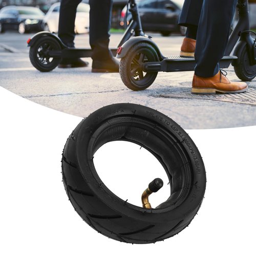 6 Inch Electric Scooter Tires, 150x50 Anti Slip Rubber Grooved Shock Wheel Inner Outer Tire