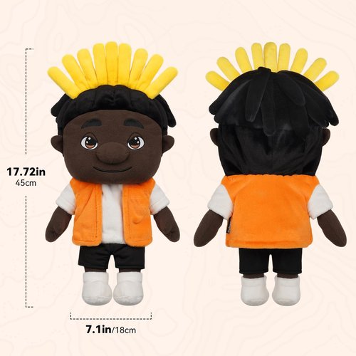 Craftsman Golf Funny and Cute Boy Doll Lucky Plush Golf Driver Cover Headcover Golfer Gift