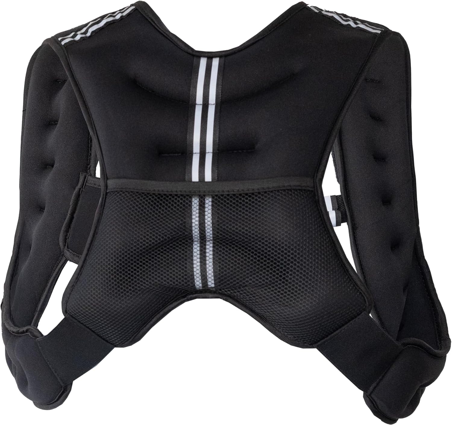 Roc Outdoors Weighted Vest - Rub-Free Technology for Men & Women | 5lb to 30lb Options for Fitness & Weight Training