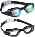 Aegend Swim Goggles - Anti-Fog & UV Protection for Kids Aged 3-14 | Comfortable Fit