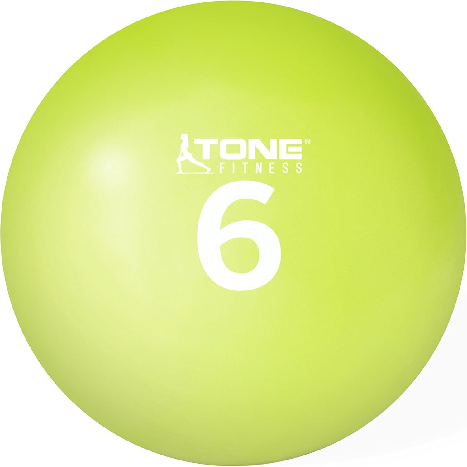 Tone Fitness Soft Weighted Toning Ball - Versatile Exercise Tool | Multiple Color Options