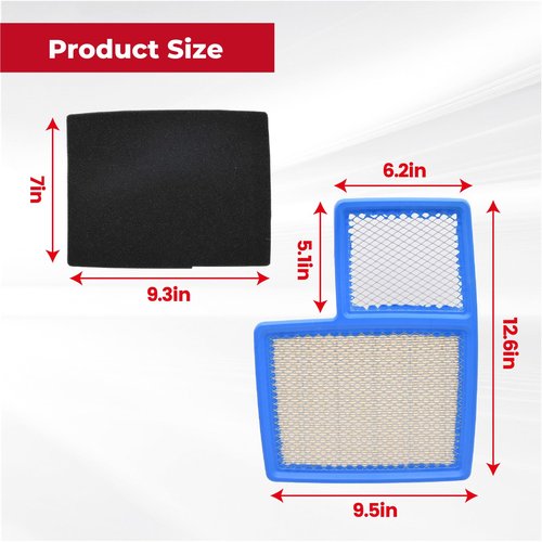 NIMTEK G16 Air filter for Yamaha G16 G19 G20 G21 G29 1996-2002 4 Cycle Engine Golf Carts Replace JN6-E4450-00 JN6-E4450-01