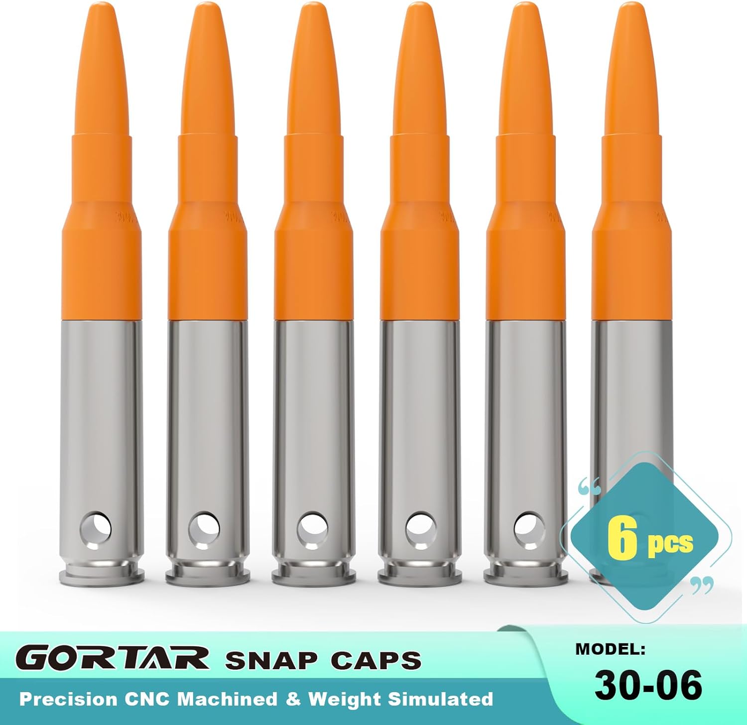 Snap Caps Training Dummy Rounds - Safe Loading Practice for Realistic Firing | Close to Real Weight
