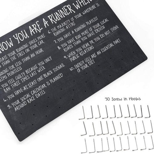 Gone For a Run Medal Hanger - Celebrate Your Running Achievements with Style