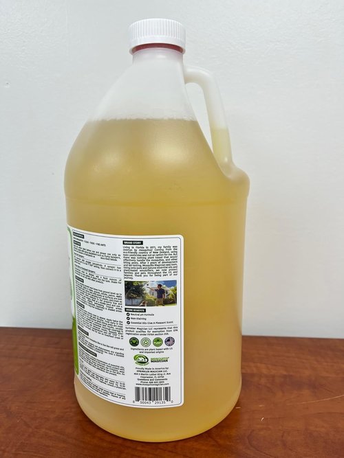 Mosquito Magician Liquid Concentrate - Effective Mosquito, Flea & Fire Ant Yard Spray, Pet Safe, 1 Gallon