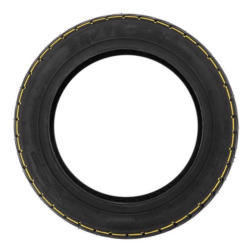 ZAITUO 60/70-6.5 10-inch Rubber Explosion-proof Tubeless Tire + Schrader Straight nozzle Replacement for Segway Ninebot Max G30LP G30 G30E Electric Kick Scooter Tyre Wheel Parts (1)