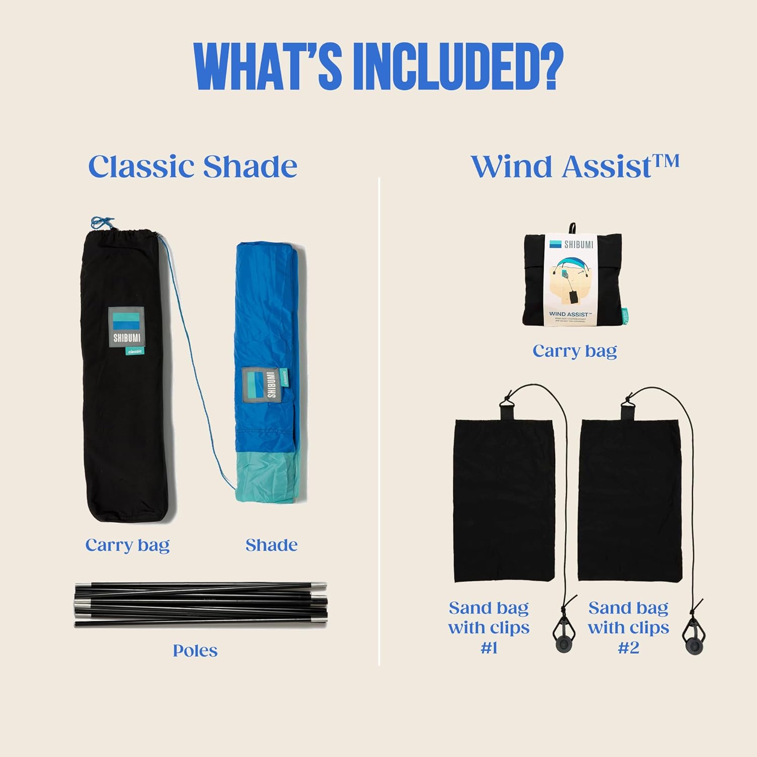 Shibumi Shade 3.0 Beach Tent Canopy - Wind-Powered, Quick Setup in 3 Mins, 150 Sq. Ft. for 8 People, UPF 50+