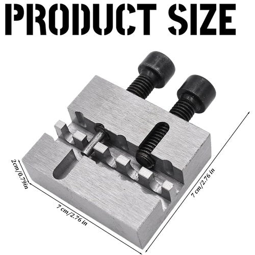 naxepantry #35 Chain Breaker Tool Racing Chain Press Tool CNC Steel Constructure Silver