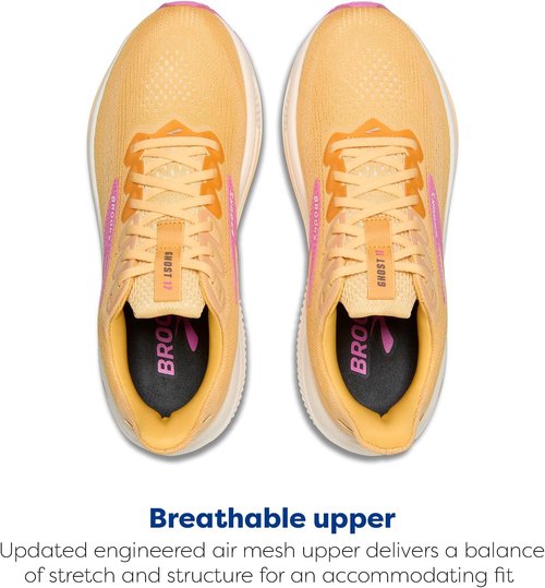 Brooks Women's Ghost 17 Running Shoes - Lightweight Comfort & Support | Perfect for All Distances