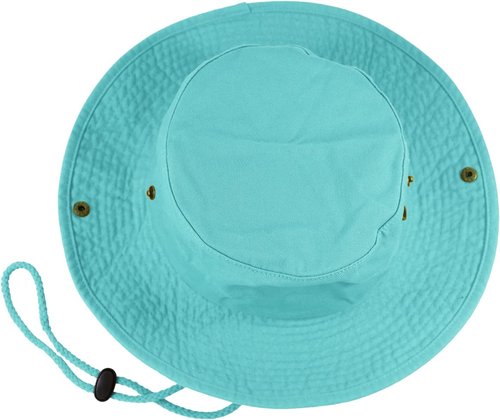 Gelante 100% Cotton Adjustable Bucket Safari Hat - Stone-Washed Sun Protection | Stylish & Comfortable