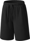 Auranso Boys Athletic Shorts - Quick-Dry Mesh Basketball & Soccer Shorts with Pockets | Youth Sizes