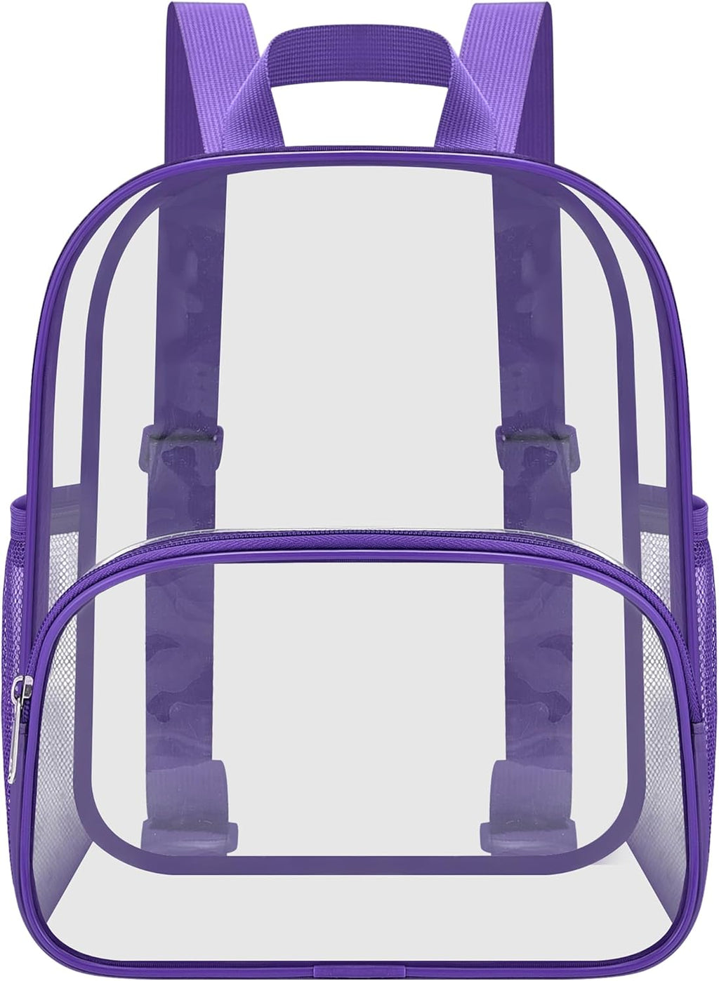 USPECLARE Clear Backpack - Stadium-Approved Small Clear Bag for Concerts, Sports & Travel (11.5"x9.5"x6")