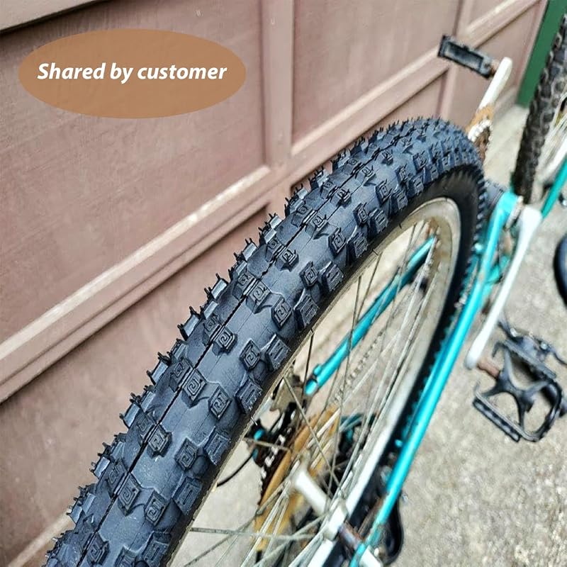 27.5x2.1 Inch MTB Tire Set 2 Pack with Tubes & Levers – Complete Replacement Kit