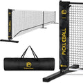 DULCE DOM Pickleball Nets Portable Outdoor, 22 FT Pickleball Net USAPA Regulation Size, Pickle Ball Game Net System with Carrying Bag for Driveway Backyards