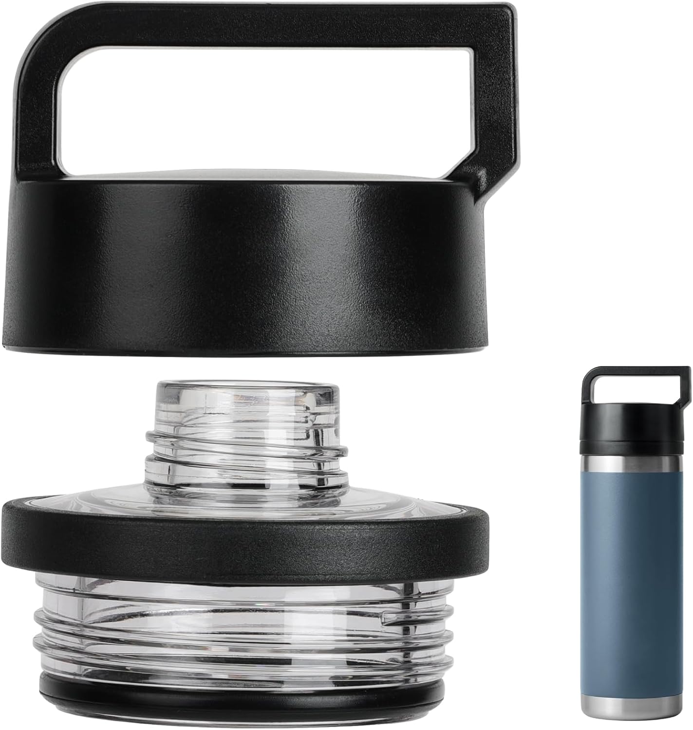 YETI Chug Cap - Screw Top Lid for Rambler Bottles | Fits 18oz, 26oz, 36oz, 64oz Sizes