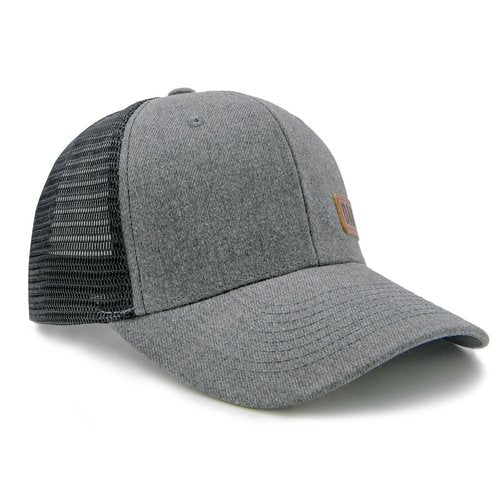 HAFOUXIGM Dad Est 2026 Trucker Hat for First Time Dad, Gifts for New Daddy Husband from Daughter Son Wife, Grey