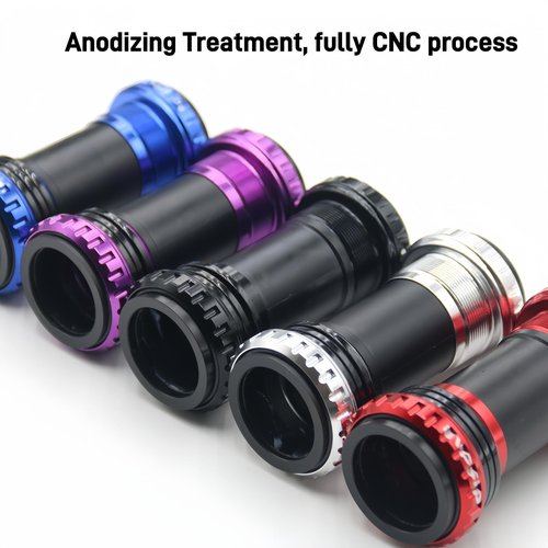 EVOSID Dub Bottom Bracket 68/73mm 29mm English Threaded BB Compatible with Mountain Road Bikes (Blue)