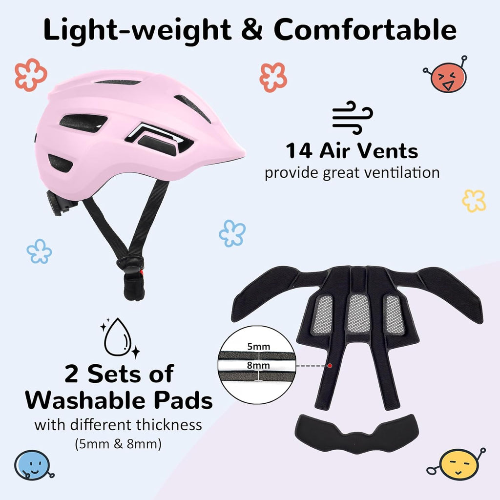 Skiennix Toddler Bike Helmet - Adjustable Multi-Sport Design | Fits Infants to Schoolchildren, 2 Sizes
