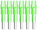 XHYCKJ 6PCS X Led Lighted Nocks for Arrows with .203" Inside Diameter,Screwdriver Included