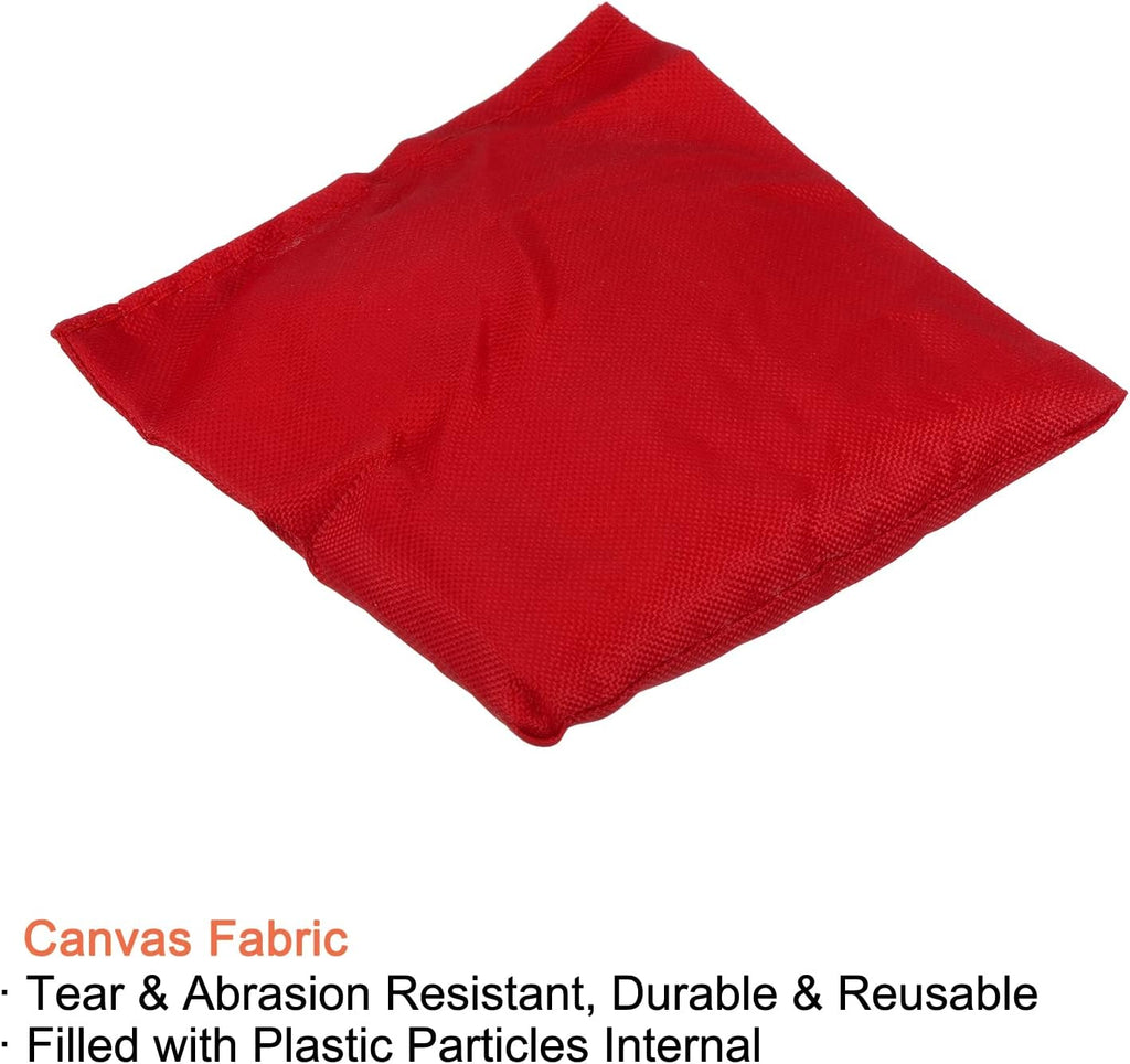 PATIKIL Cornhole Bean Bags - Durable Canvas Sandbags for Outdoor Yard Party Games | Set of 8