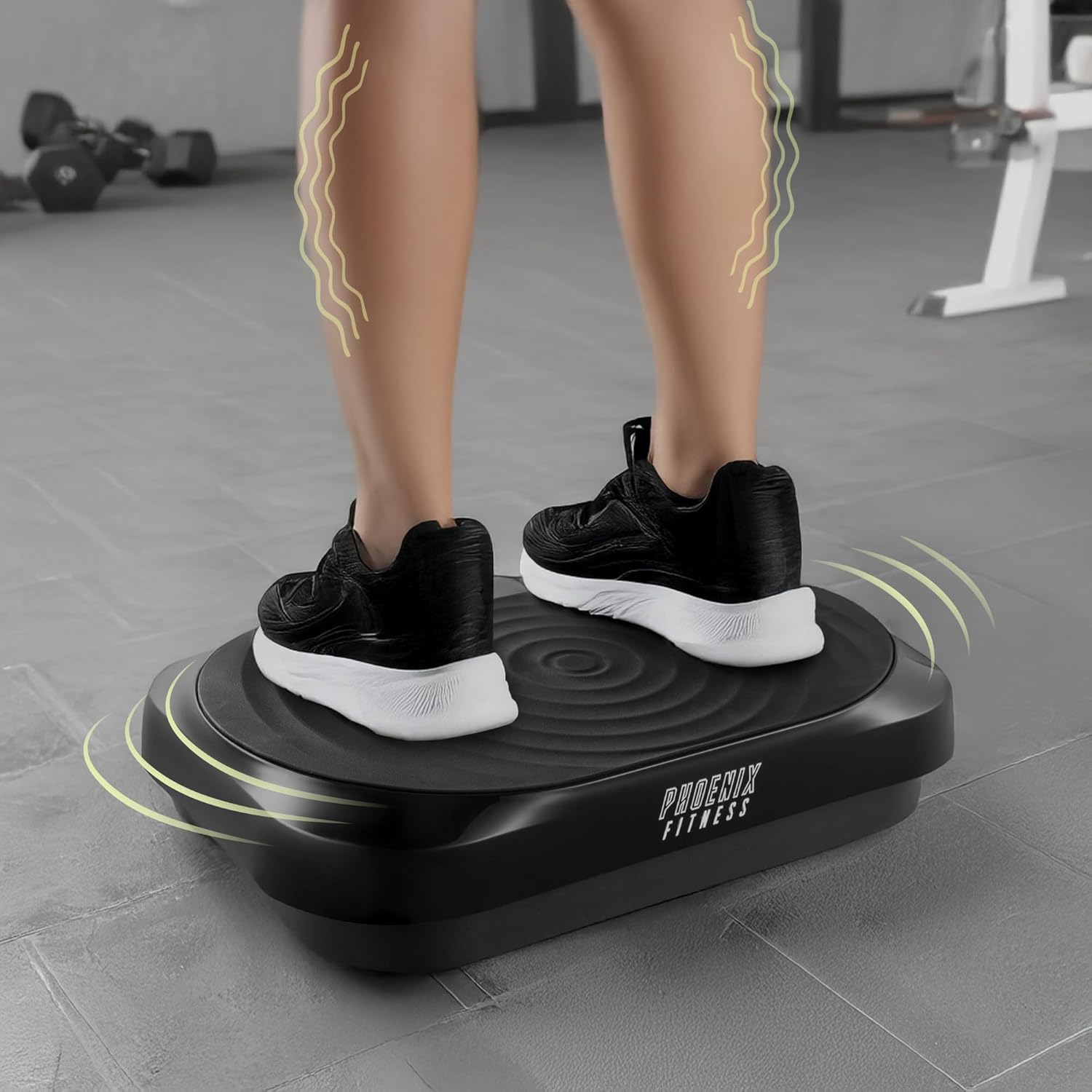 Skiennix Vibration Platform Machine - Lymphatic Drainage & Weight Loss | Full Body Workout, 450Lbs Capacity