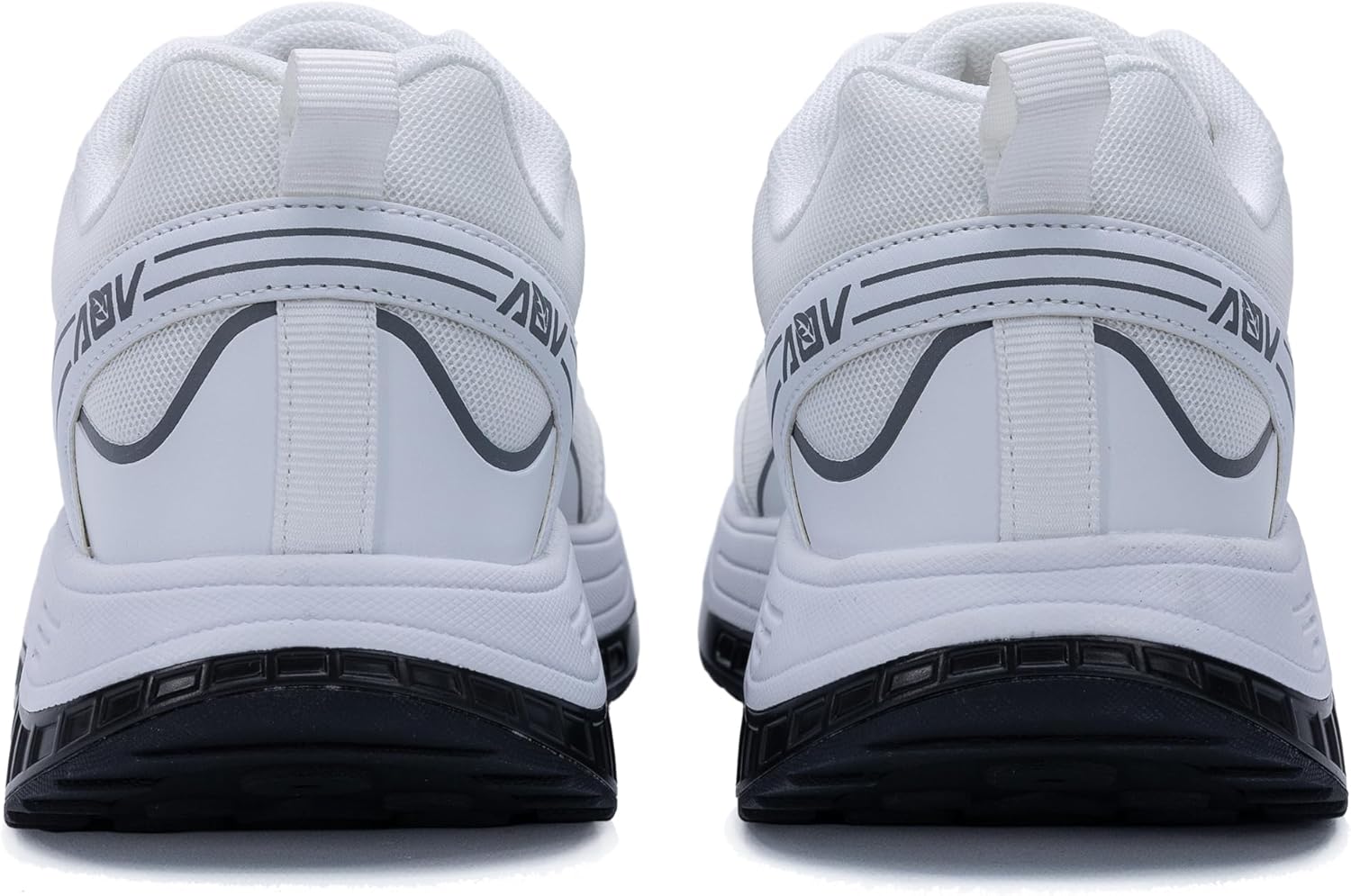 QAUPPE Men's Arch Support Sneakers - Orthotic Walking Shoes for Plantar Fasciitis Relief | Wide Fit