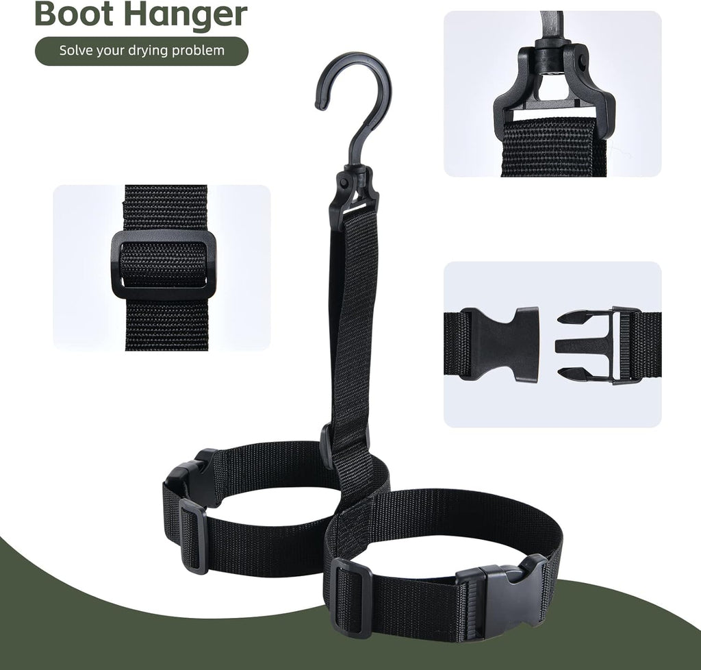 Skiennix Bootfoot Fishing Chest Waders - Waterproof 2-Ply Nylon/PVC | Durable Hunting Gear for Men & Women