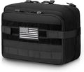 Jueachy Tactical Molle Pouch - Large Utility Tool Organizer with Expandable Design & U.S.A Patch Included