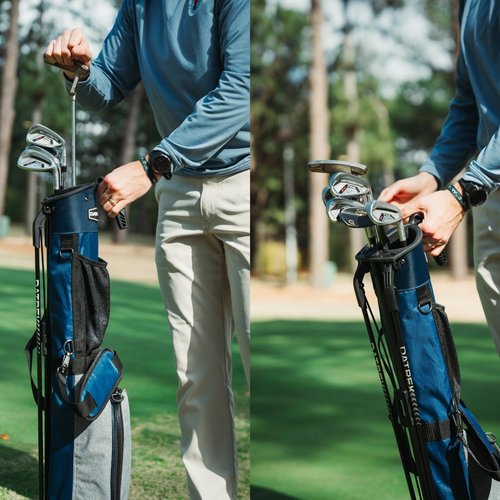 Datrek Ranger Sunday Golf Bag, Teal/Charcoal