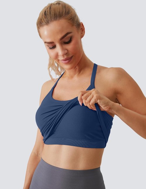 MathCat Workout Tank Top - Women's Sleeveless Gym Top with Built-In Bra | Seamless Racerback Yoga Shirt