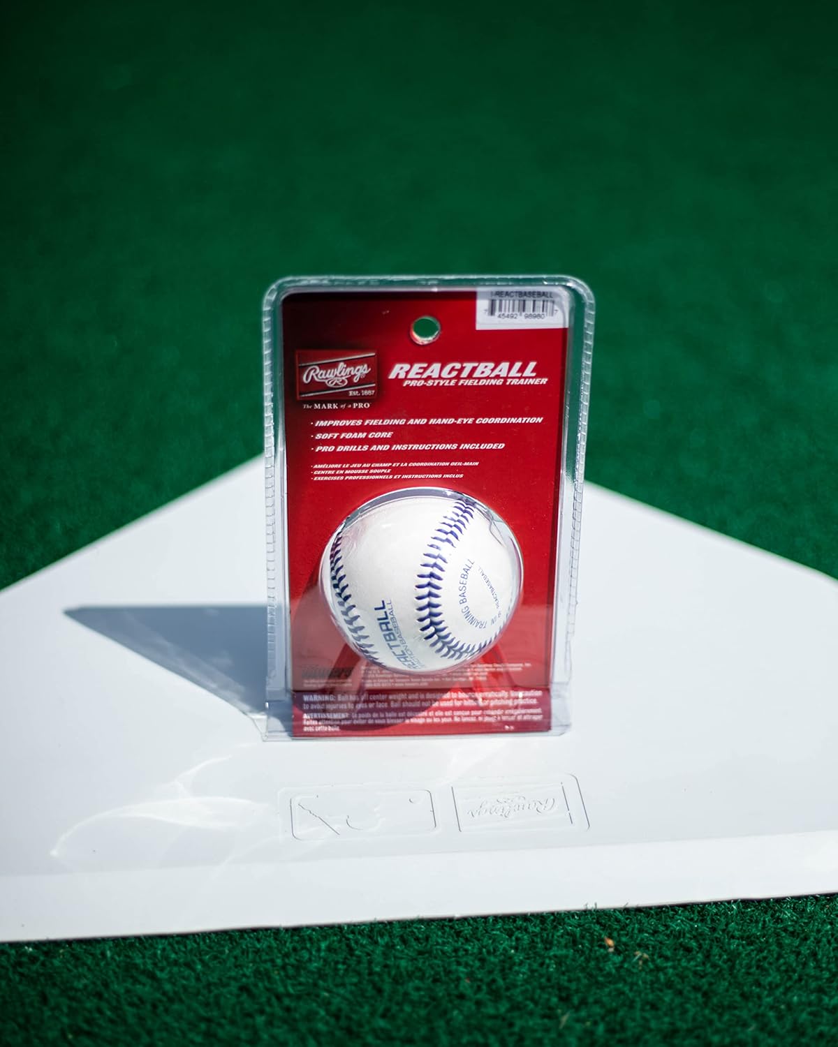 Rawlings Pro Style REACT Training Baseball - Enhance Skills with Premium Performance Design