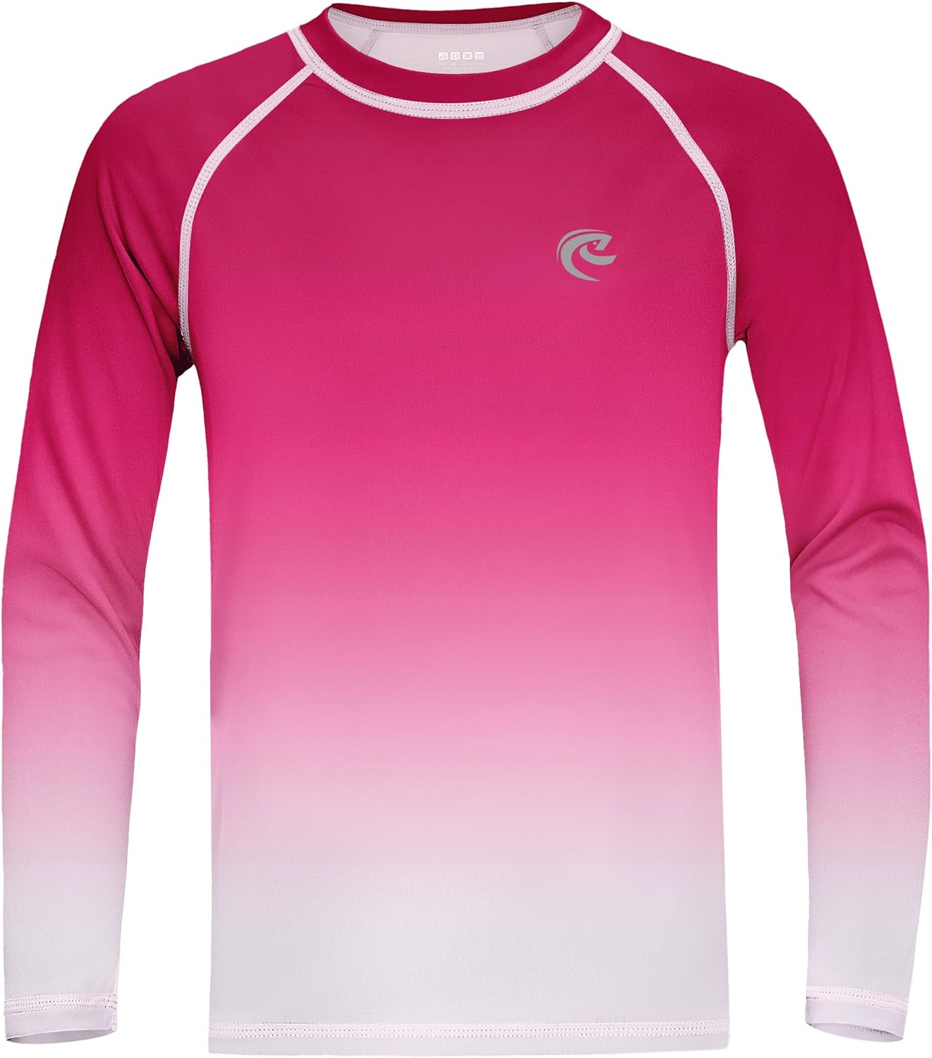 UPF 50+ Boys Swim Shirt - Long Sleeve UV Sun Protection Rash Guard | Youth SPF Water Shirts