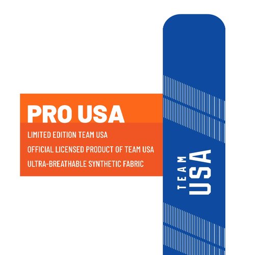 KT Tape, Pro Synthetic Kinesiology Athletic Tape, 20 Count, 10” Precut Strip, Team USA