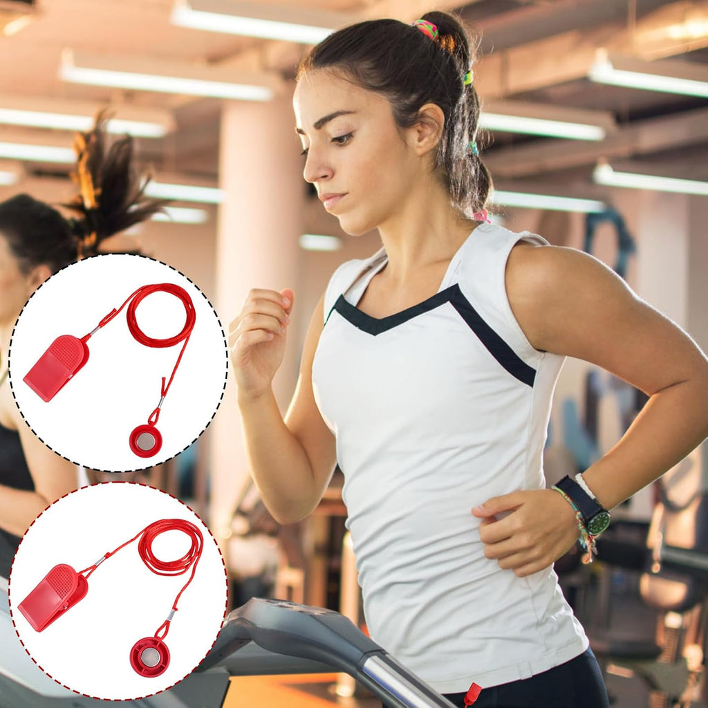 Skiennix Treadmill Safety Keys - Universal Magnetic Key Replacement for Emergency Stop | 2-Pack