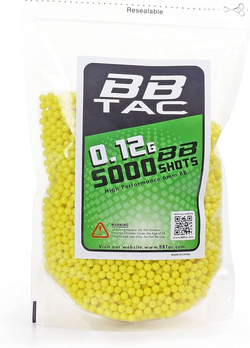 BBTac Airsoft BBs - .12g Lightweight 6mm Ammo | 11,000 Rounds for Airsoft Guns