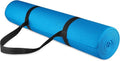 Fitvids Yoga Mat - High Density Anti-Tear Design with Carrying Strap | 1/4-Inch Thickness, Multiple Colors