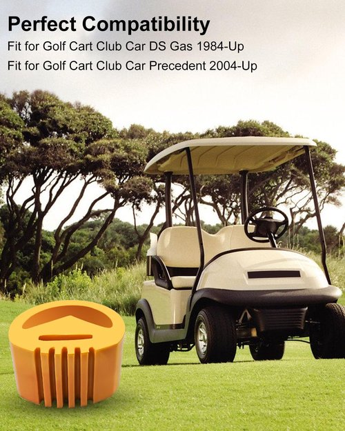 TIKSCIENCE 1012164 Engine Mount Snubber Fit for Club Car DS Gas 1984-Up Precedent 2004-Up Gas Golf Cart, Motor Mount Vibration Dampener Rubber Replace 1025403-01, 5Pcs