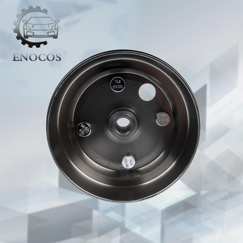 Enocos 21807-G1 30 Teeth Golf Cart Brake Drum Hub Assembly 1inch Compatible with 1991-Up 4 Cycle Gas EZGO Golf Cart, Replace# 41843-94 Large Hole Fine Sp-Lined Brake Drum