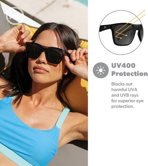 Knockaround Polarized Sunglasses for Men & Women - UV400 Protection & Stylish Design