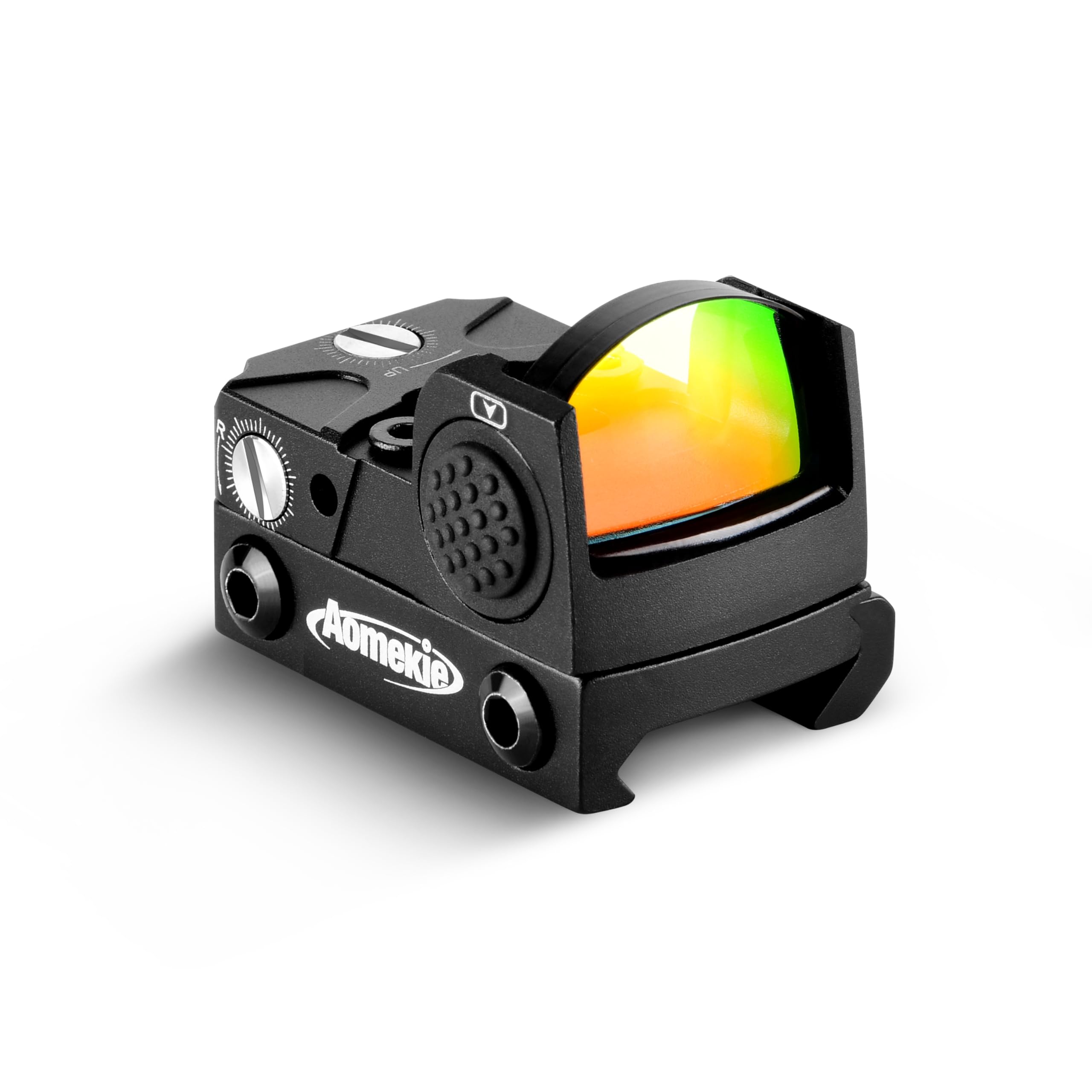 Aomekie RMR Red Dot Sight 2 MOA Adjustment for 22mm Picatinny/Weav Rail,Mini Reflex Sight Red Dot Optic with Shake Awake and 12 Brightness