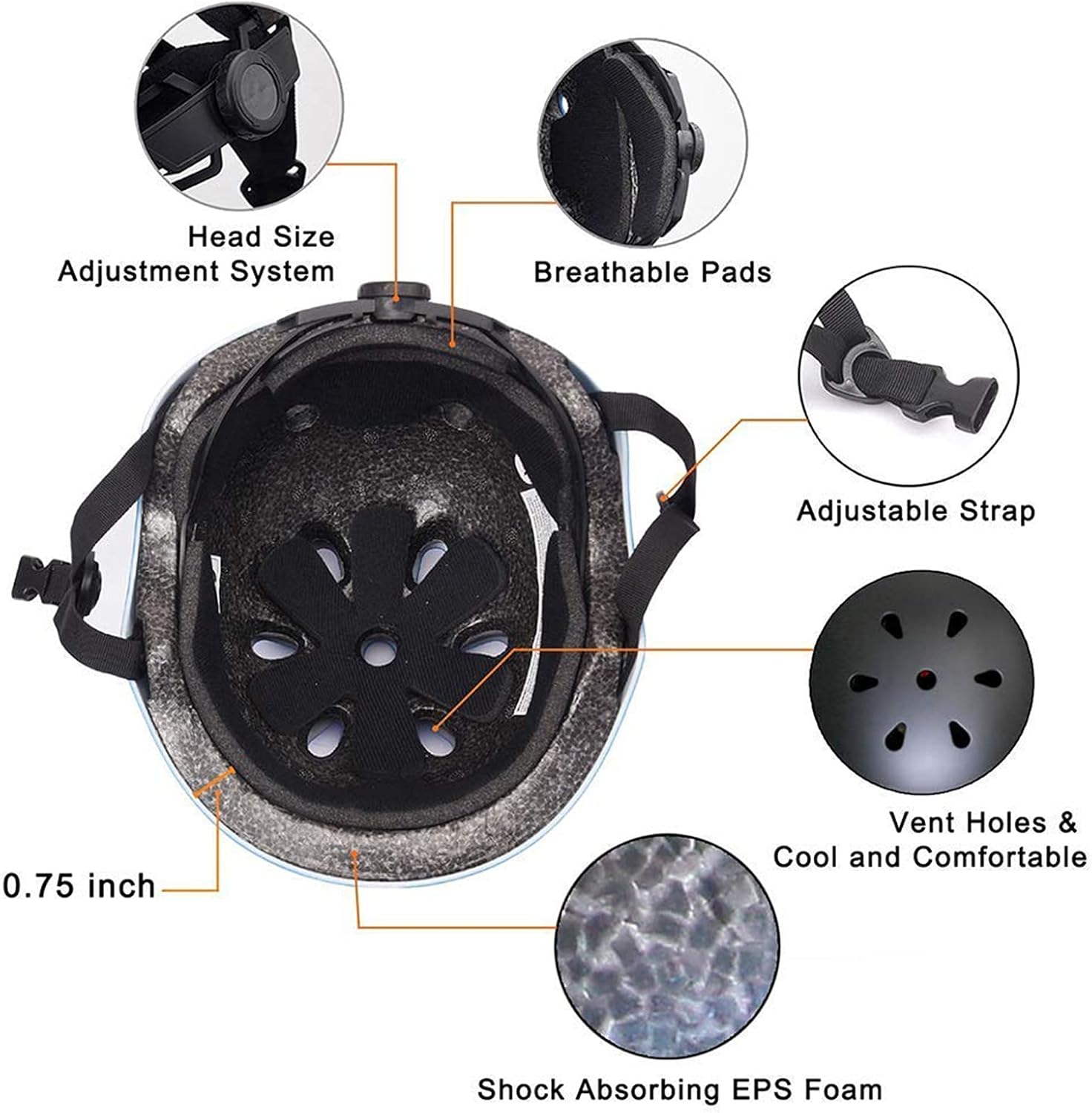 BURSUN Kids Bike Helmet - Adjustable Ventilation for Ages 2-14 | Multi-Sport Safety for Boys & Girls