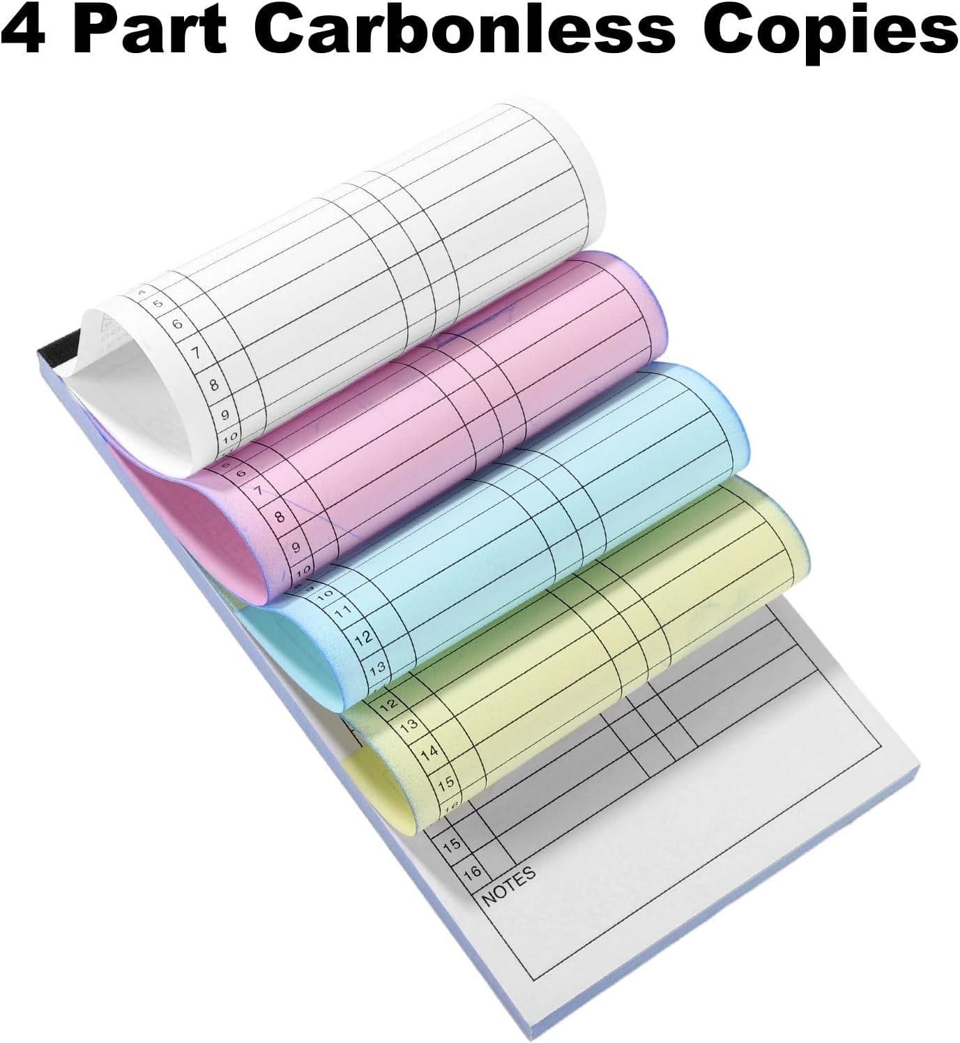 Regine Switzerland Baseball/Softball Lineup Cards - 120 Pages, 4-Part Carbonless Copies, 16 Player Roster