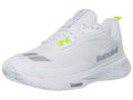Babolat Women's SFX Evo Pickleball Shoes, White/Silver (US Women's Size 9)