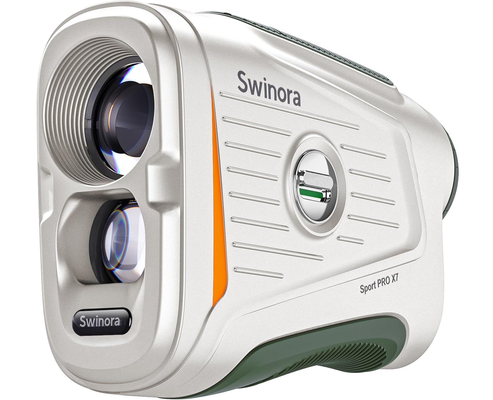 Magnetic Golf Rangefinder with Slope – 7X Magnification, 1300Y Range Finder Golf for All Levels, Fast Flag Lock Vibration, Rechargeable, Waterproof Golf Accessories for Men and Women(Dark Green)