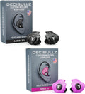 Decibullz - Custom Molded Earplugs | 31dB Highest NRR for Comfortable Hearing Protection (2 Pack)