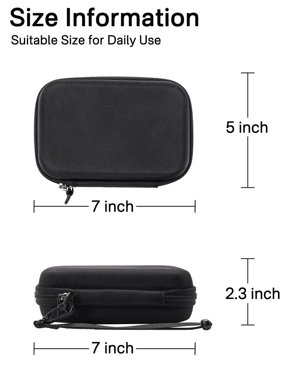 RAIACE CO2 Cartridges Storage Case Compatible with Crosman 丨Umarexss丨Leland 12-Gram 8-Gram Powerlet Cartridges, Protective Storage Travel Bag - Black